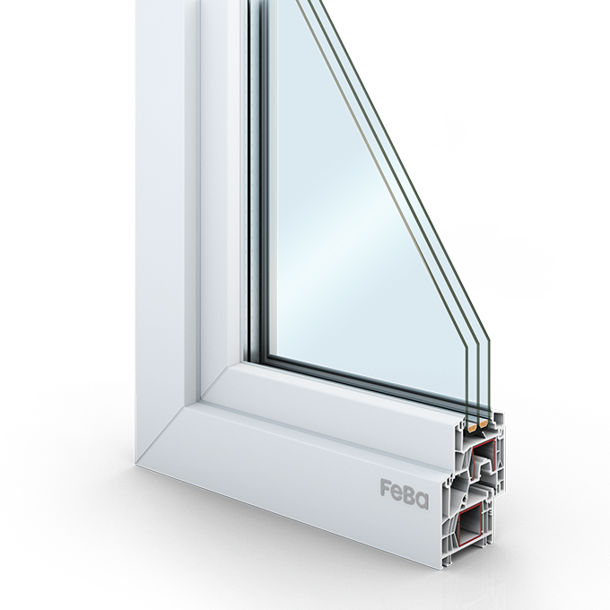 Fenster NOVOLIFE 76 MD von FeBa